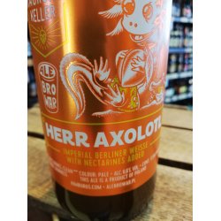 Browar AleBrowar BrauKunstKeller Imperial Herr Axolotl (nektarynki)